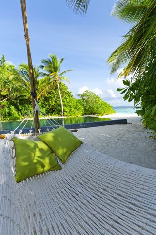 Two-Bedroom Beach Residence with pool