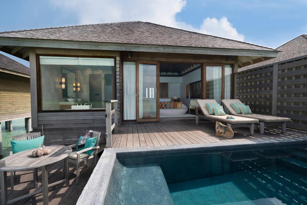 Deluxe Over Water Pool Bungalow